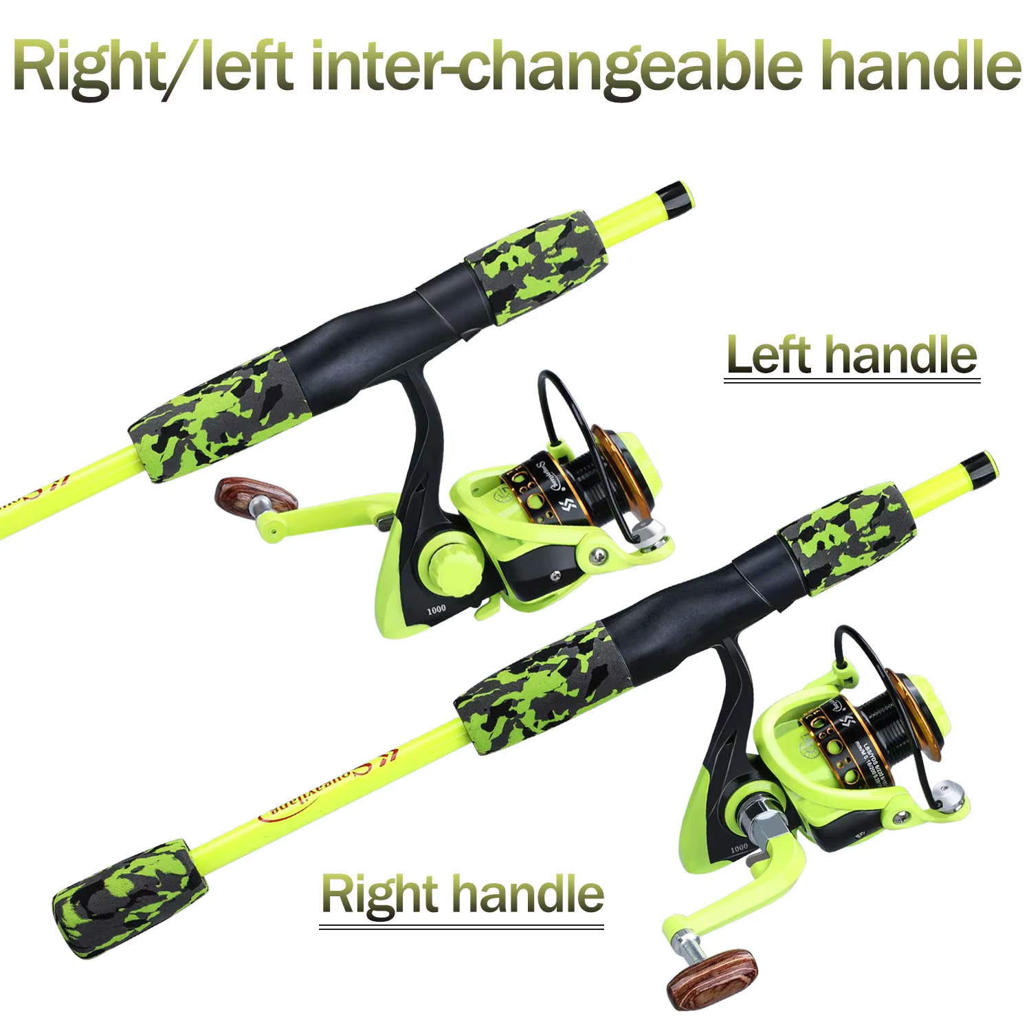 Fishing Rod + Spinning Reel + Line Set - Image 4
