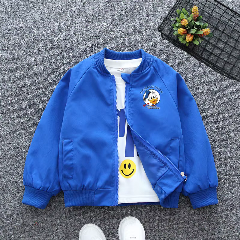 Spring Baby Boys Girls Coats Cartoon Mickey Zipper Hoodies Jacket For Kids Sweatshirt Children Windbreaker Outerwear 1-6 Years - Image 6