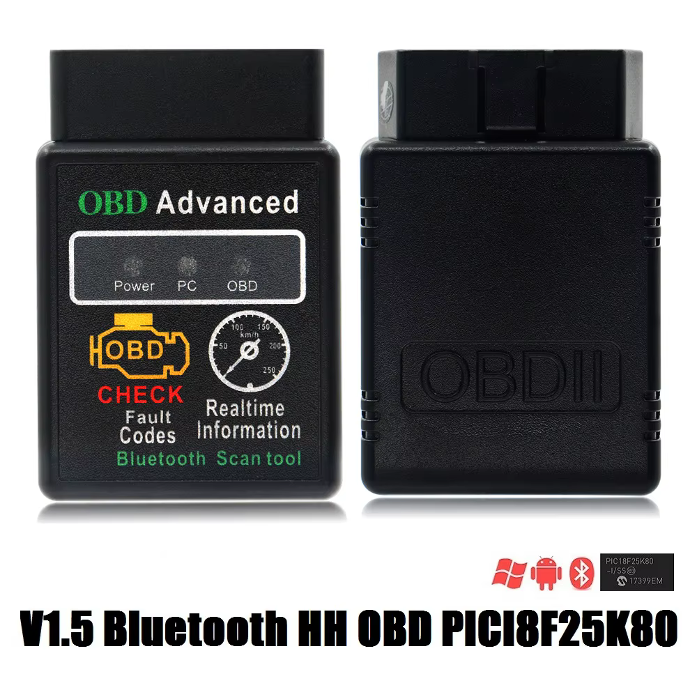 Super Mini ELM327 1.5 OBD2 Bluetooth Android ELM 327 V1.5 PIC18F25K80 ELM327 with Button OBD2 Scanner ELM327 Forscan USB/WIFI - Image 5