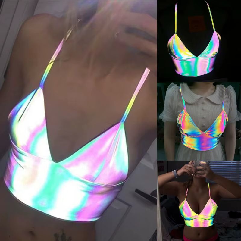 Holographic Cami Festival Top - Image 3