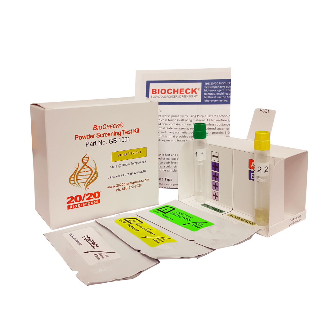 BioCheck Powder Screening Test Kit 20/20