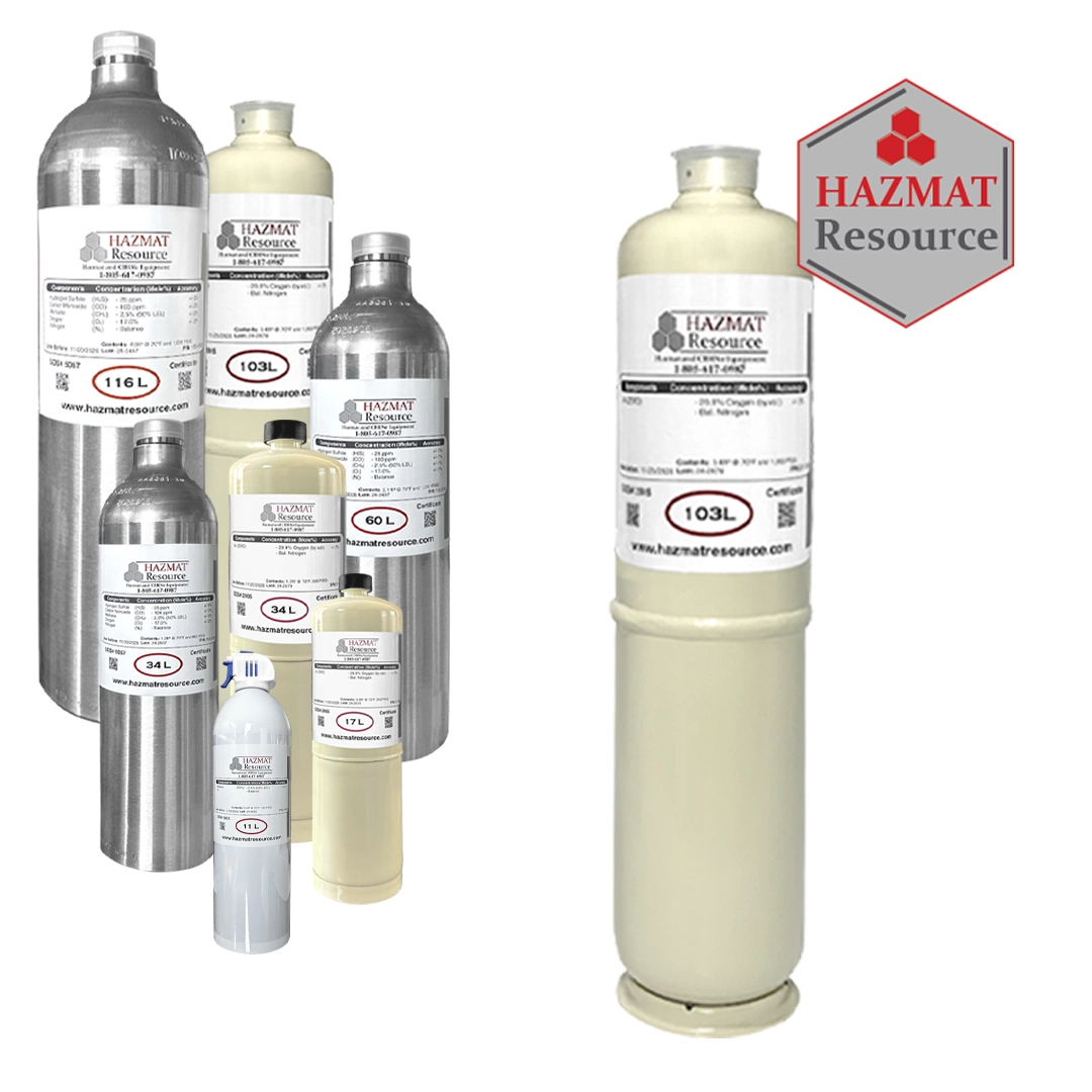 Draeger 4520128 Calibration Gas 103 L, 100 ppm CO - Image 5